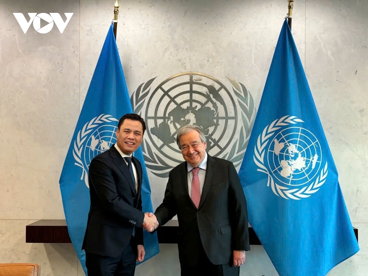 Antonio Guterres extends Lunar New Year greetings to Vietnamese leaders